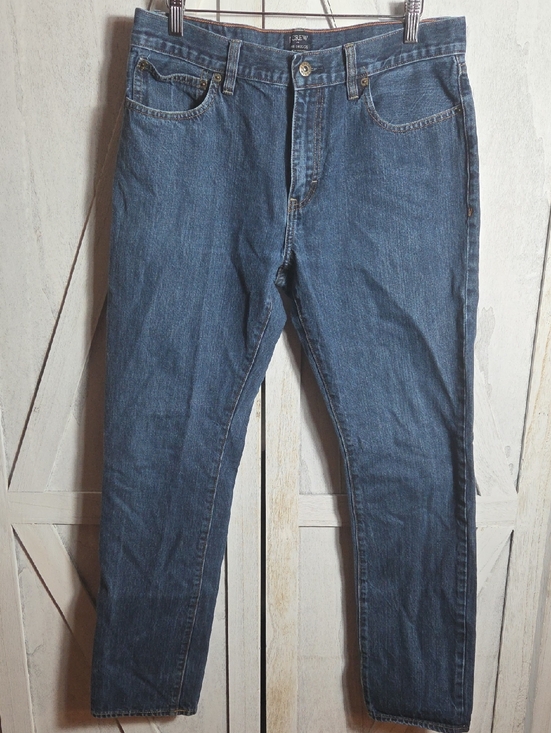 J. Crew Denim - J. Crew The Driggs 100% Cotton Straight Leg Jeans Size 34